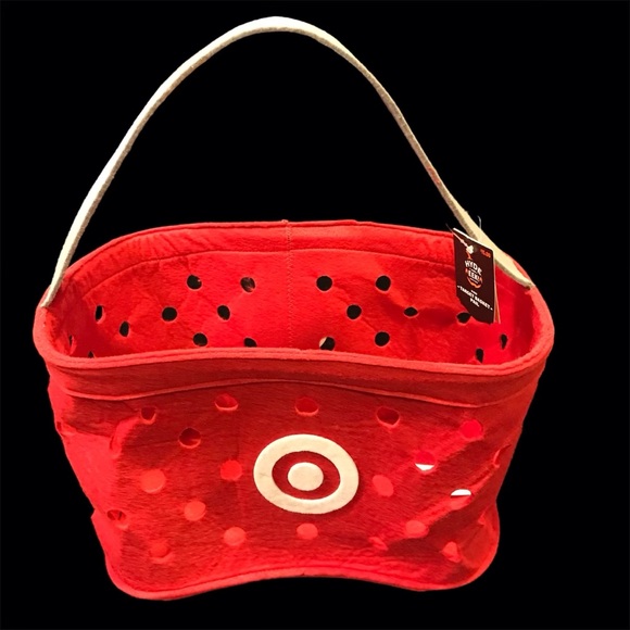 8-Inch Plush Target Basket Halloween Trick-or-Treat Pail - Hyde & EEK! Boutique - Picture 5 of 5